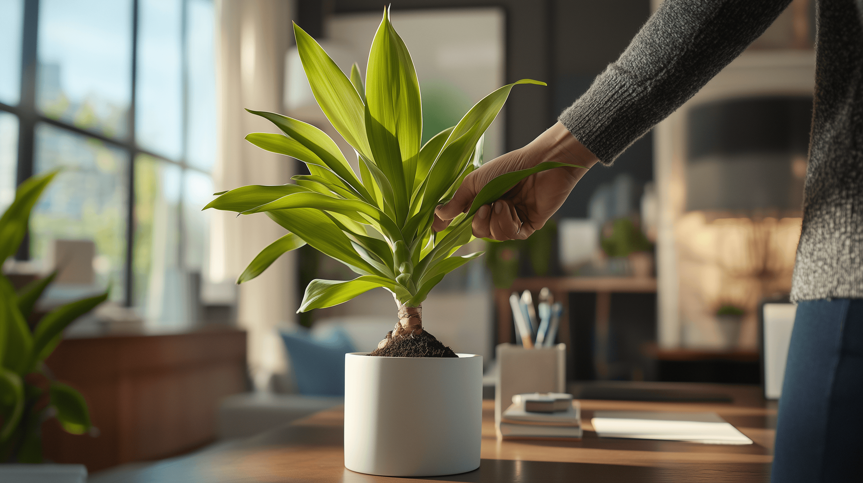 Soil and Repotting Dracaena Plants