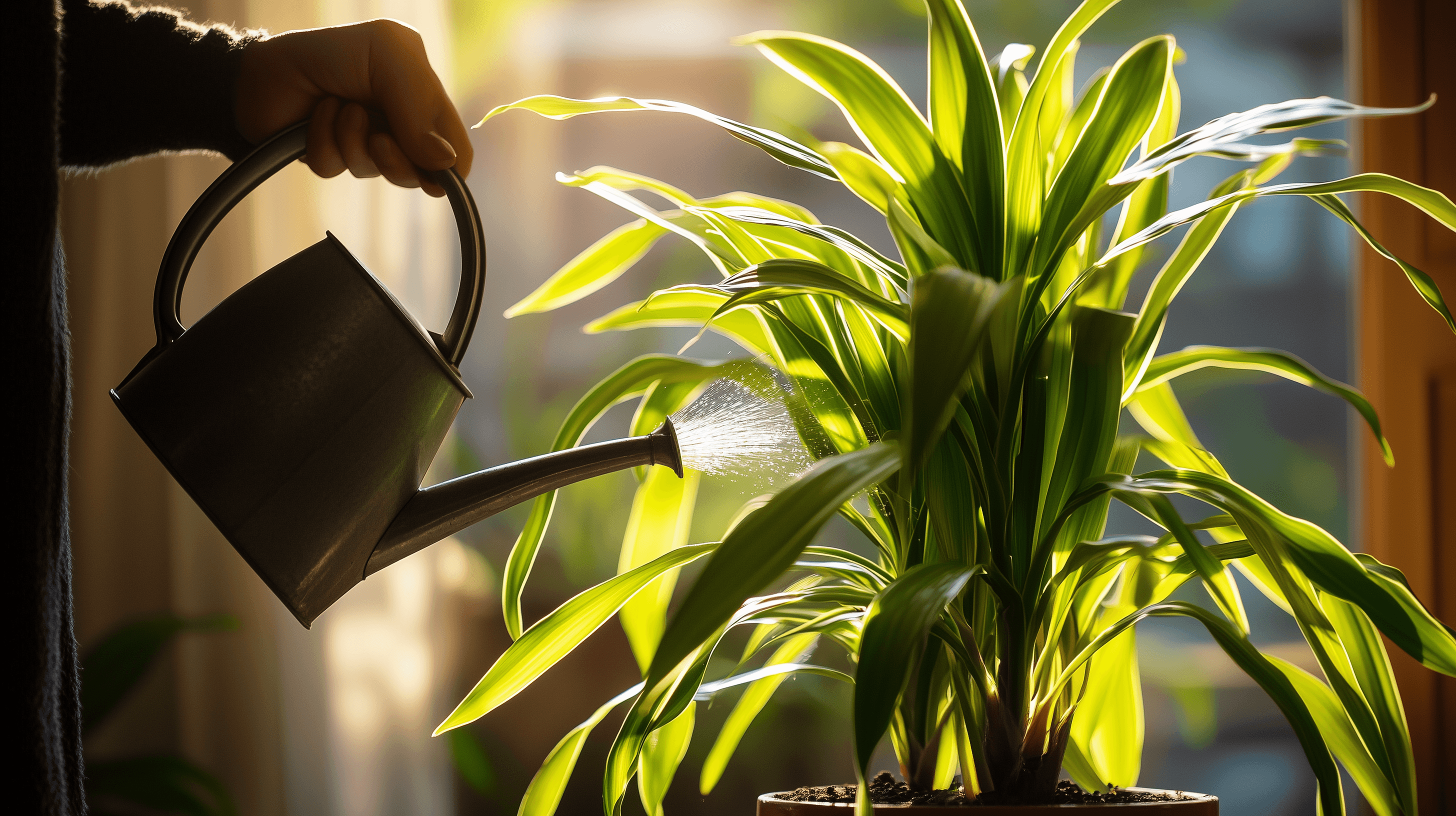 Watering Dracaena Plants